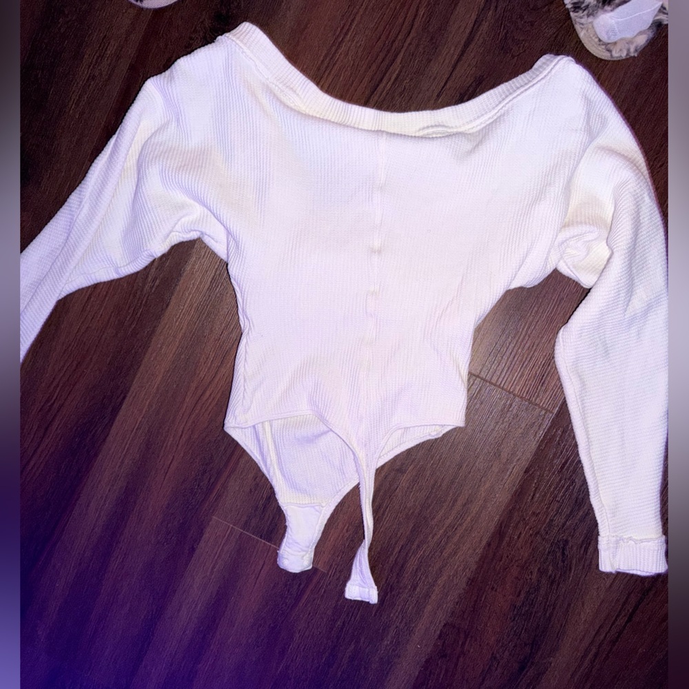 Free People
Lovin' This Feeling thong bodysuit thermal cream casual M boho $98 - Picture 3 of 5
